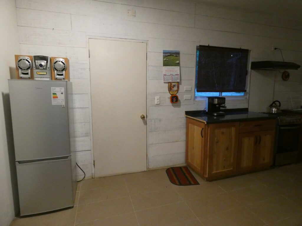 Cocina de la cabaña grande